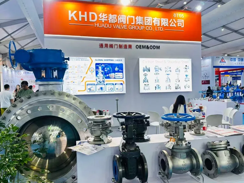 Zhejiang Int'l Valve Industry Chain Fair 2026 is suksesvol afgesluit - Dankie dat jy Huadu Valve Group (KHD) by Stand 8T65 besoek het