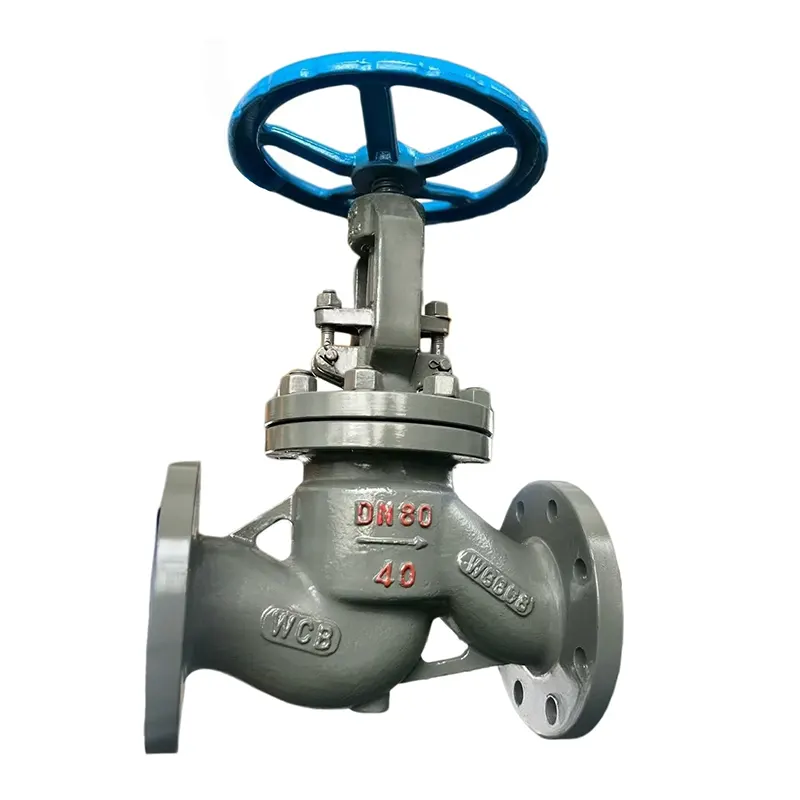 Koolstofstaal Nasionale Standaard Flens Globe Valve