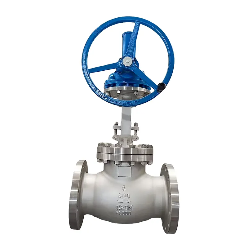 Vlekvrye staal 316 Flens Globe Valve